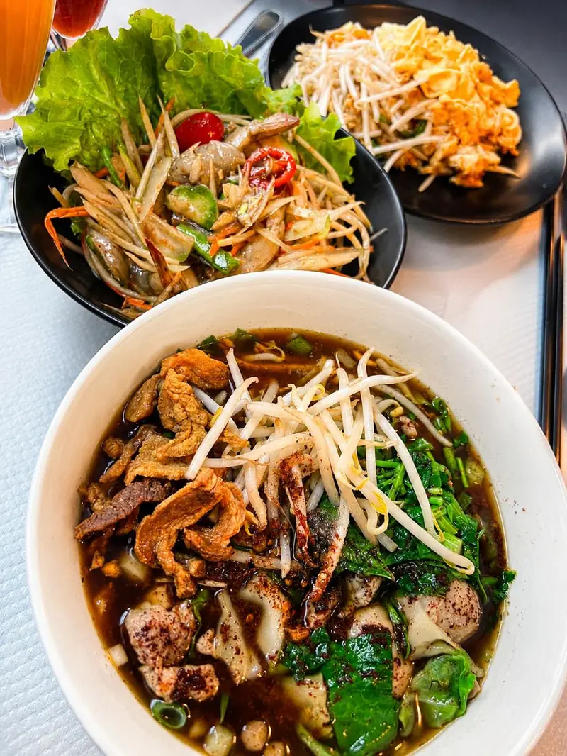 Soupe de nouilles thaïlandaise chez Thai Yim 2 Paris 13